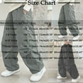 thumbnail image 3 of Baggy Sweatpants for Boys Casual Loose Wide Leg Cargo Pants Elastic Waisted Joggers with Pockets Teen Clothes Size 5-15, 3 of 5