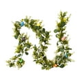 thumbnail image 6 of 6ft Easter Garland with Faux Greenery & 12 Hanging Easter Eggs - Premium Spring Garland for Indoor Outdoor Easter Party Decorations, Mantel, Staircase, Fence, Home Decor by PALIFEUR, 6 of 7