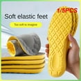 thumbnail image 2 of 1/5PCS Soft Shock Absorbing Insole Long Stand Not Tired Shoe Accessories Movement High Elastic Insole Breathable Deodorant Shoes Style C 1pc, 2 of 6