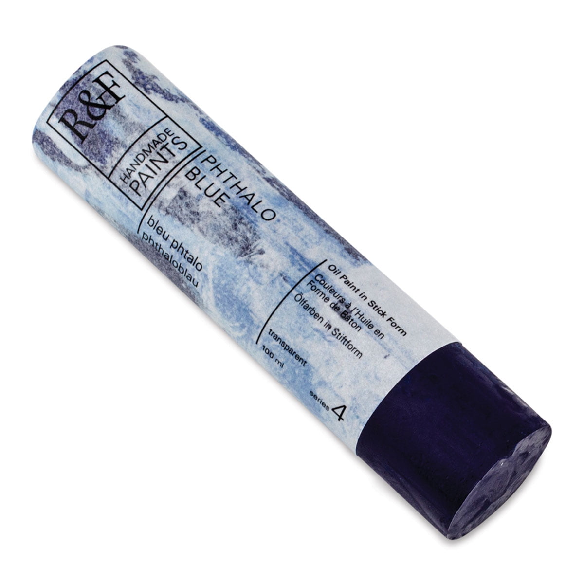 R&F Handmade Paints Pigment Stick, 100ml, Pthalo Blue