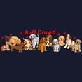 thumbnail image 3 of CafePress - Ruff Crowd Sweatshirt (Dark) - Classic Crew Neck Sweatshirt, 3 of 4