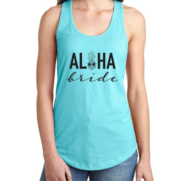 Aloha Bride Racerback Tank