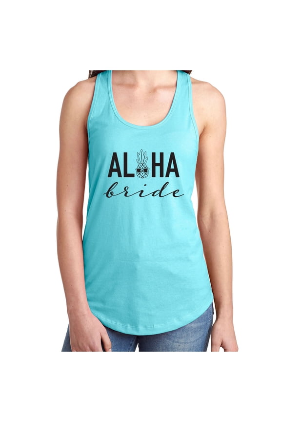 Aloha Bride Racerback Tank