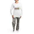 thumbnail image 4 of CafePress - Cicadas Let's Make Some Noise Periodical Cicadas - Women's Long Sleeve Relaxed Fit Cotton Light Pajama Set, 4 of 7