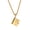 Gold, variant on My Little Star Book Necklace: My Incredible Daughter Book Necklace Daughter Gifts from Dad Mom Mother Adjustable Jewelry Openable with 6 Pages Gifts of Love