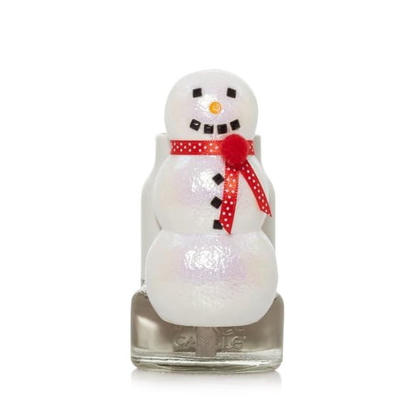 Difusor ScentPlug de Yankee Candle con sensor de luz, muñeco de nieve