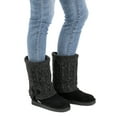 thumbnail image 2 of MUK LUKS Women's Janie Cozy Sweater Boot, 2 of 6