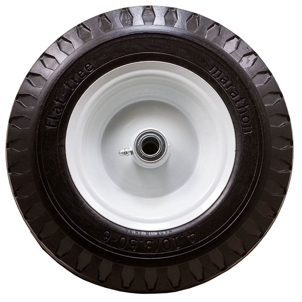 Marathon Tire 4.10/3.506, 3" Centered Hub Flat Free Replacement