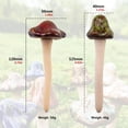 thumbnail image 4 of Accessories 8PCS Ceramic Mushroom Garden Pot Decoration Mushroom Figurine Indoor and Outdoor Flowerpot Decoration Lawn Tree Ornaments Pottery, 4 of 8