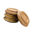 thumbnail image 4 of 4 piezas de copas para ruedas de piano Copas para ruedas de piano de cola Protección de suelo Soporte Accesorios madera, 4 of 9
