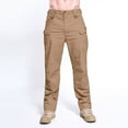 thumbnail image 3 of qolati Mens Cargo Pants Outdoor Casual Cotton Hiking Joggers Pants Classic Fit Lightweight Outdoor Athletic Workout Trousers, 3 of 7
