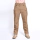 thumbnail image 1 of Pantalones largos para hombre, de color liso, multibolsillos, lavados, para exteriores, informales, de algodón puro., 1 of 7