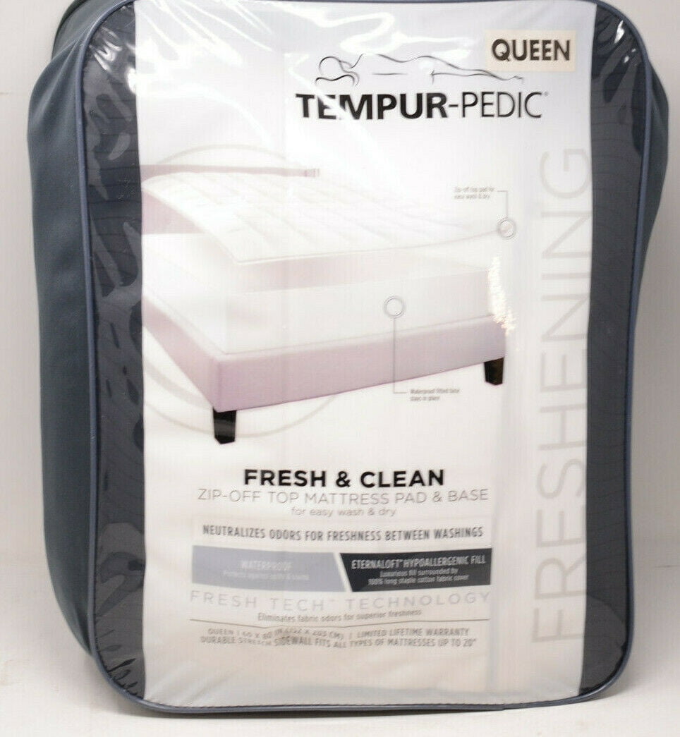 TempurPedic® Fresh and Clean Ordor Neutralizing ZipOff Top Queen