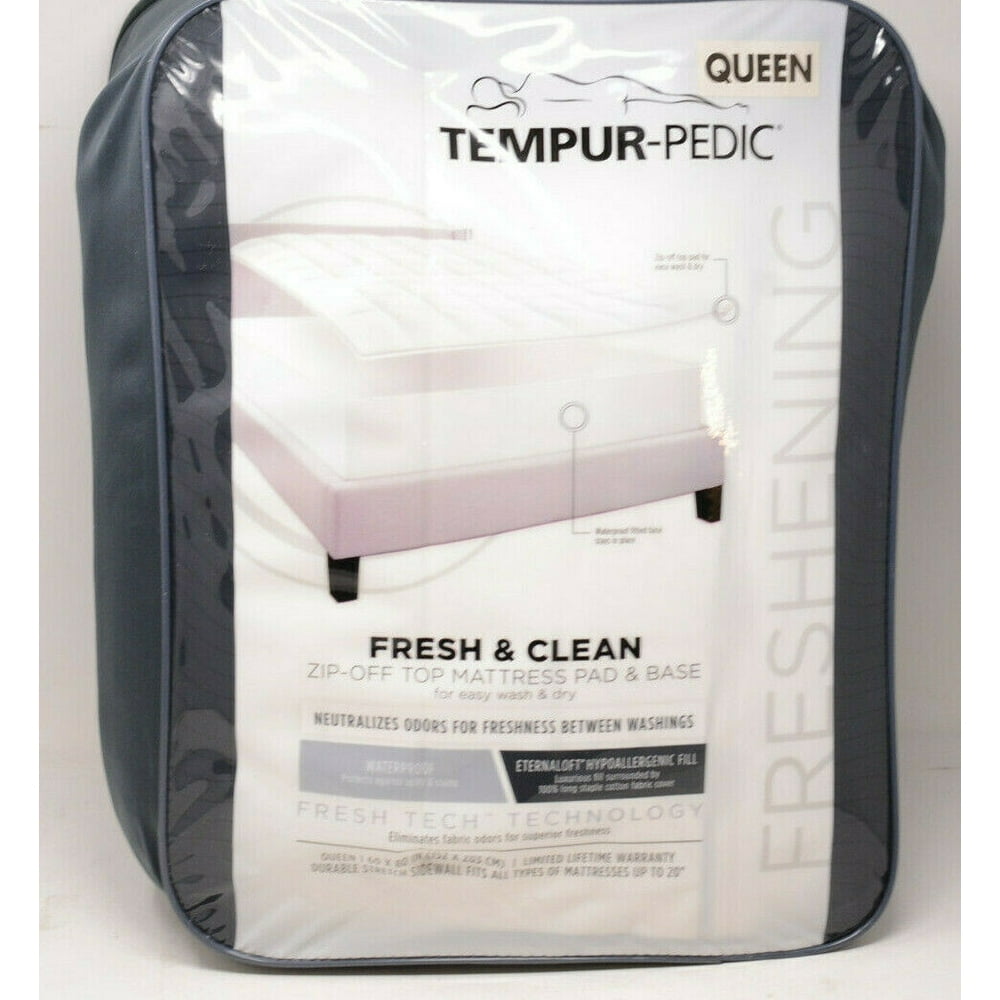 TempurPedic® Fresh and Clean Ordor Neutralizing ZipOff Top Queen