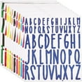 thumbnail image 1 of HAOAN 24Sheets 400pcs Large Letter & Number Stickers 2.5 Inch Self Adhesive Letters Stickers Big Font Stickers, 1 of 5