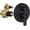 Matte Black, variant on 3 Way Shower Diverter Valve Wall Mount Pressure Balancing Shower Diverter Mixing Valve 3 Way Replacement Brass Mixer Kit Matte Black