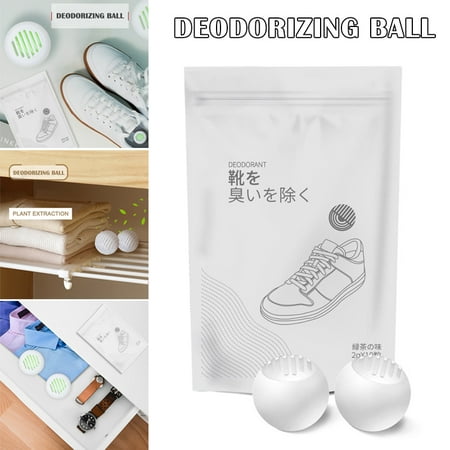 

10 Pcs Odor Eliminator Ball Removal Deodorant for Shoes Sneakers Cabinet Drawers