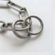 thumbnail image 2 of Collar de acero inoxidable para perros WEIHJMXG collar antimordeduras 3 piezas 55 cm plata, 2 of 4