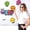16-Card Set with 2 Pens, variant on HOOJOJO 8 Double-Sided Wipeable Caterpillar Learning Cards, Educational Tool for Vocabulary, Sentence Building & Math, Phonics & Thinking Training for Classroom Teaching