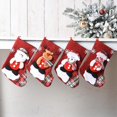 thumbnail image 1 of SHAR Lot de 4 Bas de Noël Père Noël Remplir, 1 of 5