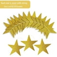 thumbnail image 3 of 52 Feet Glitter Gold Star Garland Decoration,Bexikou Sparkling Paper Star Garland,Reflective Sparkle Star Paper Hanging Decoration for Party Wedding Christmas Birthday Ramadan Decor, 3 of 7