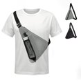 thumbnail image 1 of Bolso de bandolera OSOCE RFID para senderismo para hombre, gris, 1 of 8