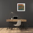 thumbnail image 3 of Brent, Paul 12x12 White Modern Wood Framed Museum Art Print Titled - Camp Creek I, 3 of 4