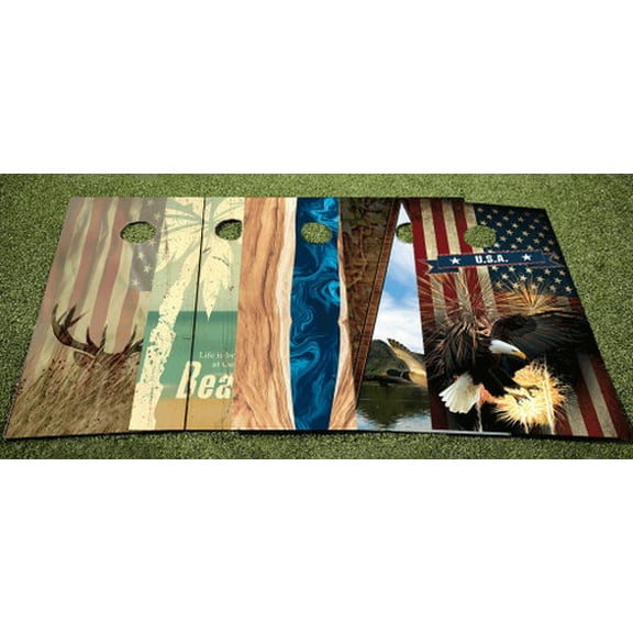 Interchangeable Cornhole Tops