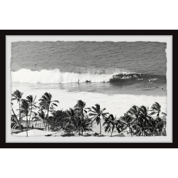 Marmont Hill Surfing Safari by Morgan Hartley Framed Wall Art
