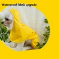 thumbnail image 3 of Greeniant Chubasqueros profesionales para mascotas, chubasquero para perros pequeños y medianos, chaqueta impermeable, ropa de moda para cachorros, Ropa para mascotas L Greeniant PT003854-04, 3 of 6