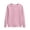 WEQG1-Pink, variant on VKOYWKM Sweatshirt for Women Crewneck Long Sleeve Shirts Solid Loose Fit Fall Pullover Sweatshirts