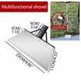 thumbnail image 4 of 2026 Upgraded Multifunctional Cleaning Shovel, Weed Remover & Floor Scraper Tool, Stainless Steel, Flat Shovel for Garage/Garden/Home 8"/9"/10"/10.6"/12"/15", 4 of 6