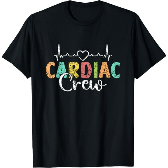 Playful Comfort Tee - Cardiac Crew Nursing Nurses Heart Cardiology Cardiac Nurse T-Shirt