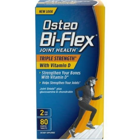 Osteo Bi-Flex Glucosamine Chondroitin with Joint Shield Coated Tablets, 80 count