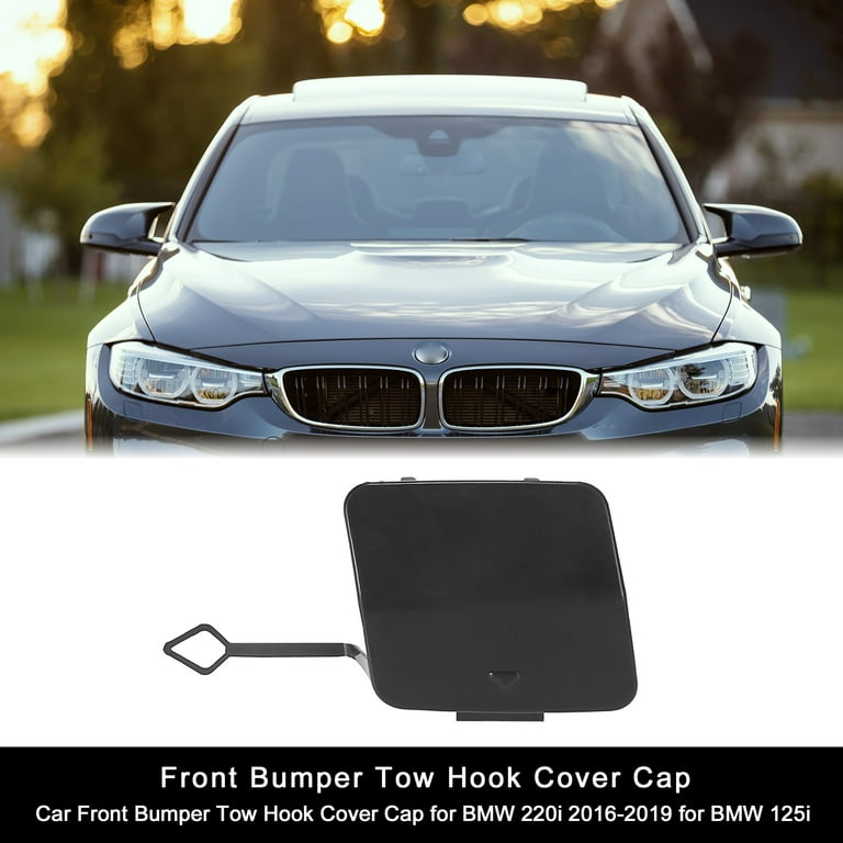 51117292947 Car Front Bumper Tow Hook Cover Cap for BMW 220i 2016-2019 for  BMW 125i 2010-2013 for BMW 120i 2010-2012 