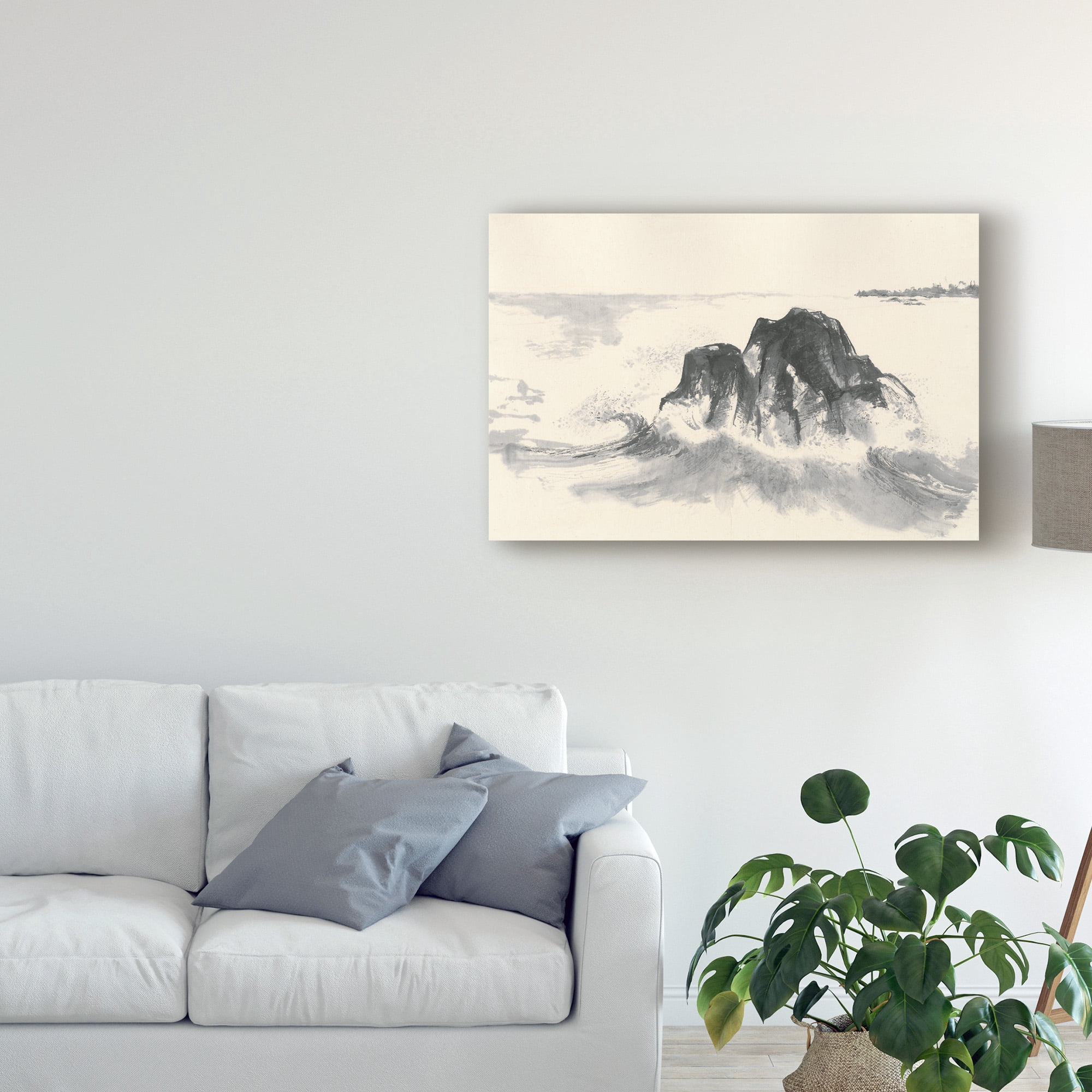 Trademark Fine Art 'Ocean Waves' Canvas Art by Chris Paschke