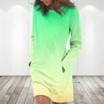 thumbnail image 1 of drppepioner Robe pour Femmes Mode Manches Longues Imprimé Col Rond Dames Sortie Vacances Longue Robe, 1 of 5