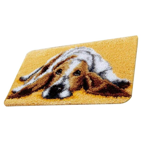s de s de pestillo, funda de ín para alfombras, de fabricación de alfombras, brie, para / adulto lindo patrón impreso ZD007 Soledad Carpet Latch Hooking Kits