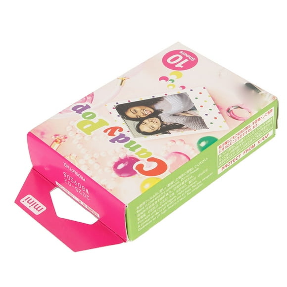 ZOUSSIQI 10 Sheets Camera Film Beautiful Colors Clear Photo Film for Fujifilm Instax Mini for Polaroid Mio EL225#18707