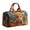 E, variant on QIUXUJ - 45cm 1PC Highland Cow Print Travel Duffel Bag, Quilted Canvas Weekender Tote, Spacious Overnight Bag for Gym, Travel & Weekend Getaways (C)
