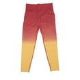 thumbnail image 1 of Pantalones de levantamiento de cadera Color degradado rosa amarillo Talla L Leggings de talle alto de secado rápido para mujer, 1 of 8