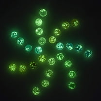 0.6Inch/16MM Glowing Handmade Glass Marbles,20 PCS Beautiful Glass Marbles,Marble Games Accessories Bulk,Muti-Colors Marbles for Kids,Building Toys,Science Toys