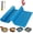 Blue + White Line-72"L x 12"W, variant on Silicone Baking Mat 12 In X 6 Ft Free Sheet Non-stick Reusable Dough & Pastry Non-slip Roll For Air Fryer Liner Freeze Dryer Oven Pan Kitchen Counter