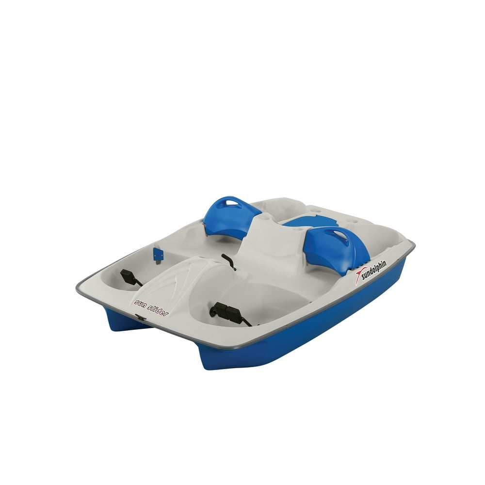 Sun Dolphin Sun Slider 5 Seat Pedal Boat, Blue
