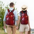 thumbnail image 5 of Yiaed Berry Infused Refreshment Print Backpack, Premium Laptop Backpack, Travel Backpack for Women, Lightweight Backpacks, Comfortable Back Pack-Small, 5 of 7