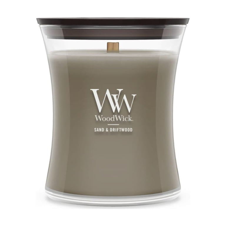 WoodWick Sand & Driftwood Medium Hourglass Candle photo 1