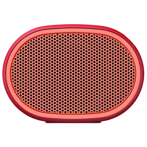 Sony Srs Xb01 Extra Bass Portable Bluetooth Speaker Red Walmart Com Walmart Com