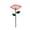 Red, variant on Hummingbird Feeder Stake Metal Flower Bird Bath Outdoor Garden Yard Decor