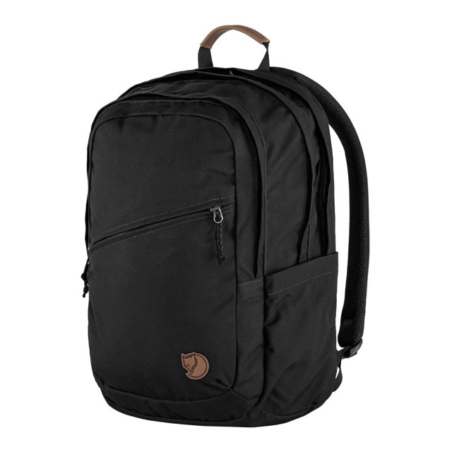 Mochila Fjällräven Raven 28 negra para ordenadores portátiles de hasta 15