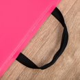 thumbnail image 3 of Soozier 4'x10'x2'' Folding Gymnastics Tumbling Mat, Exercise Mat with Carrying Handles for Yoga, MMA, Martial Arts, Stretching, Core Workouts, Pink, 3 of 9